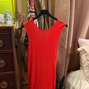 Kenneth Cole Vibrant Red Maxi Dress